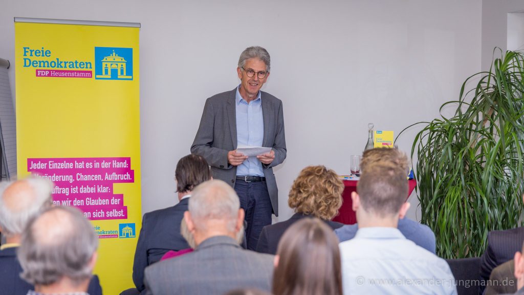 Uwe Klein, Ortsvorsitzender der FDP-Heusenstamm.